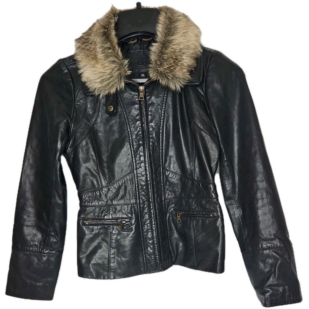 Banana-republic Women's Black and Tan Jacket